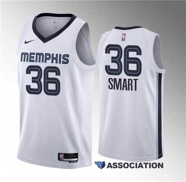 Men's Memphis Grizzlies #36 Marcus Smart White 2023 Draft Association Edition Stitched Basketball Jersey,We sell and wholesale Men's Memphis Grizzlies #36 Marcus Smart White 2023 Draft Association Edition Stitched Basketball Jersey on line form chian!
